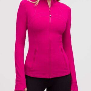 Lululemon Athletica Fuchsia Utility Jacket PSNT Passionate
